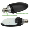 thumbnail image 4 of 115W LED Shoebox Corn Retrofit Lamps - 5000K Daylight - Rotatable E39 Mogul Base - 15500 LM (500W MH Equiv.) - 180° LED Paddle Bulb - Retrofitting Parking Lot Wall Pack Flood Light, 4 of 7
