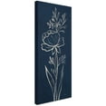 thumbnail image 2 of Trademark Fine Art "Indigo Floral III" Canvas Art by Silvia Vassileva, 2 of 3