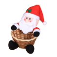 thumbnail image 1 of Feliz Navidad Canasta de almacenamiento de dulces Decoración de mesa para el hogar Canastas organizadoras de muñeco de nieve Bolsa de regalo de año nuevo kenally JR1136-06, 1 of 7