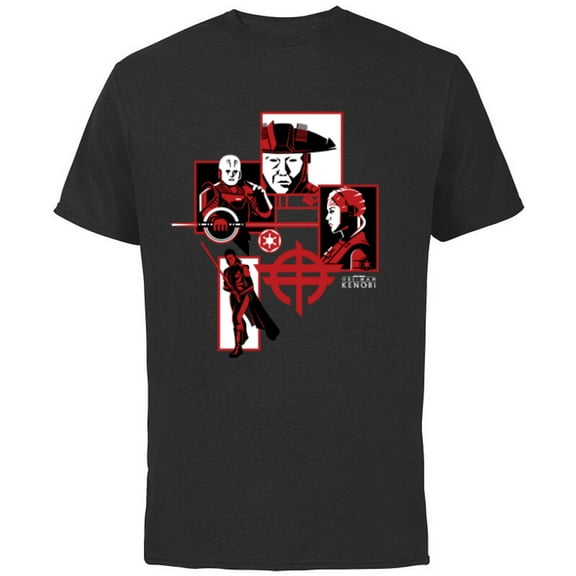 Star Wars Obi-Wan Kenobi Inquisitors - Short Sleeve Cotton T-Shirt for Adults - Customized-Black