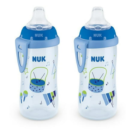 UPC: 0885131699930 | NUK® Active Sippy Cup 10 oz 2 Pack 8+ Months Boy