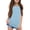 Blue, variant on Grblisyd Girls Tank Tops Polka Dots Sleeveless Undershirts Crewneck Shirts Basic Casual Summer Tunic Tops