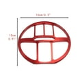 thumbnail image 6 of BAOSITY Motorcycle Headlight Guard Motorcycle Headlight Grille High Performance Aluminum Alloy Motorcycle Accessories Protector Cover Red, 6 of 6
