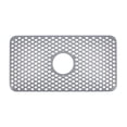 thumbnail image 1 of simhoa Kitchen Sink Mat Silicone Heat Resistant Drainage Mat Stable Dish Drying Mat Gray, 1 of 8