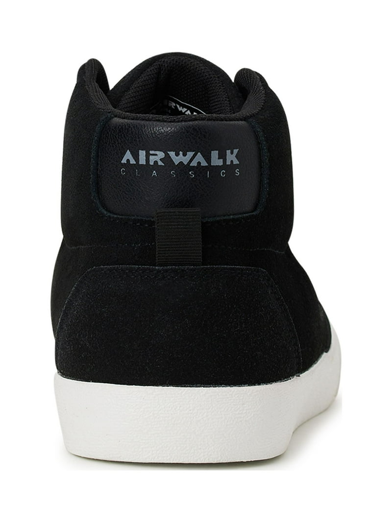 Airwalk Women's High Top Leather Casual Sneakers with Padded