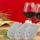thumbnail image 4 of Adornos decorativos de bolas de ratán (6 unidades, plateados), ideales para decoración de bodas, Navidad y fiestas de cumpleaños, 4 of 10