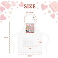 thumbnail image 2 of Funny Aprons for Women Men, Novelty Kitchen Cooking Apron with 2 Pockets, Cute Baking Apron for Bakers, Birthday Housewarming Gift for Wife Mom Daughter Sister Aunt Grandma, 2 of 6