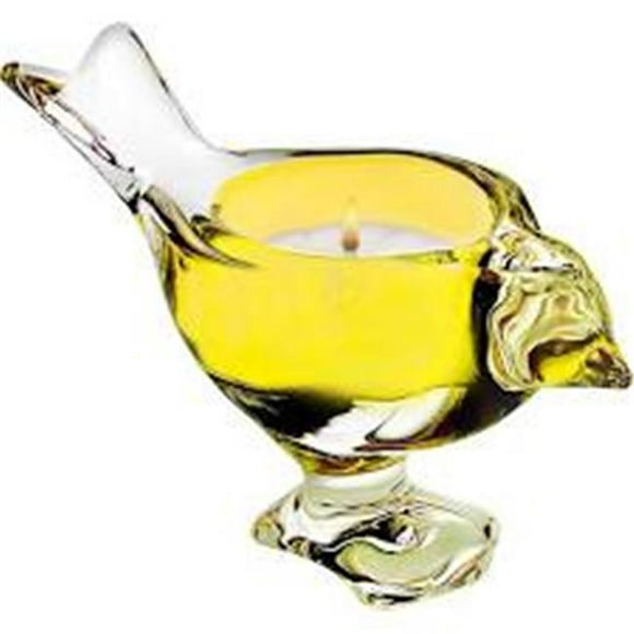 Godinger 44517 Bird Votive Holder - Yellow
