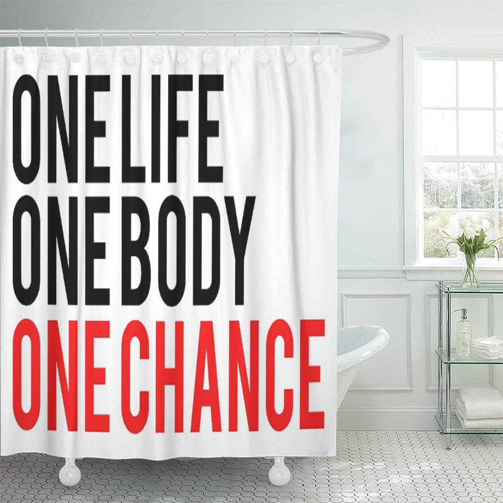 SUTTOM Fitness One Life Body Bodybuilding Sport Motivation Training