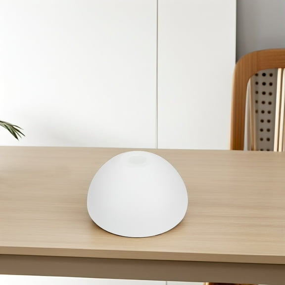 MLINS 2pcs Mushroom Lamp Shade Globe Dome Replacement Plastic Bowl Lampshade Light Fixture Cover For Pendant Fan Light Wall Sconce Chandelier Floor Lamp