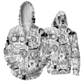 thumbnail image 1 of Demon Slayer Kimetsu no Yaiba Tanjirou Nezuko Zenitsu Tomioka Giyuu Cosplay Sudadera con capucha disfraz Anime chaqueta abrigo para fiesta de Halloween 5XL Gao Jinjia LED, 1 of 2