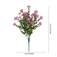 thumbnail image 3 of Eucalyptu And Camellia Artificial Plants Home Decor Artificial Flower Ornaments Fresh And Whimsical Photography Bouquets Dried Flowers, 3 of 6