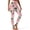 Candy Cane Holly Pink, variant on SCRAWLGOD Women's High Waisted Leggings Soft Yoga Pants Pink Love Heart Buttery Soft, Tummy Control, Butt Lifting, No See Through, 4-Way Stretch, for Pilates Gym Errands, X-Small