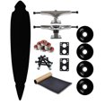thumbnail image 1 of Moose Longboard Complete 9.25" x 46" Concave Cut Out Pintail Green, 1 of 4
