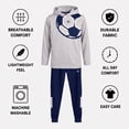 thumbnail image 5 of RBX Boys Jogger Set - Thermal Sports Hoodie and Tricot Joggers Athletic Outfit Set 4 Piece, 5 of 7