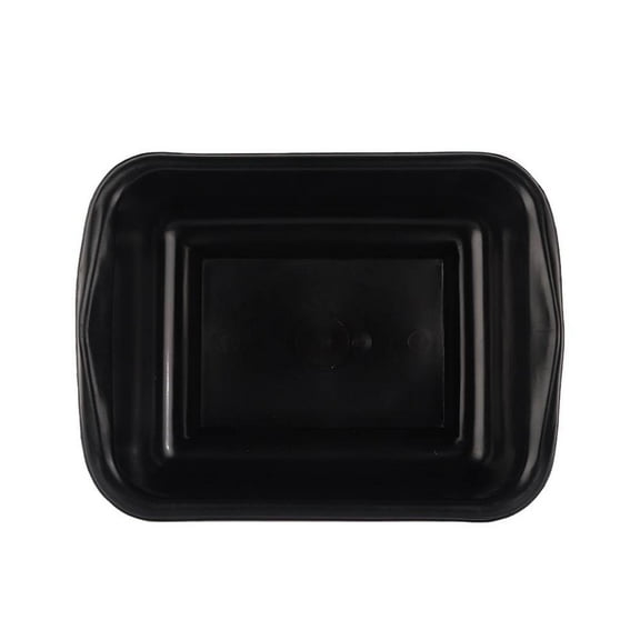 Caja Organizadora Prichos Jemaflex de México Rectangular con Agarraderas Superiores 1 Pieza Negra
