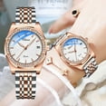 thumbnail image 2 of Chenxi Women Watches Top Brand Luxury Quartz Waterproof Clock Ladies Rose Gold Stainless Steel Wristwatch Relogio Feminino - Quartz Wristwatches, 2 of 7
