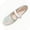 Green, variant on Women's Mary Jane Flats Elastic Strap Floral Embroidery Breathable Mesh Lightweight Comfortable Slip On Casual Walking Shoes(41)