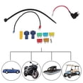 thumbnail image 3 of Portafusibles, Portafusibles De Cuchilla De Conductividad Eléctrica Multifuncional Para Automóvil Para Barco Para Camión, 3 of 7
