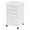 White, variant on IRIS USA Fits 12" x 12" Paper, 6-Tier Scrapbook Rolling Storage Cart with Organizer Top for Papers Vinyl Tools Office Art and Craft Supplies, Yarn, White Frame with 6 Clear Cases w/ Built in Handle