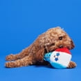 thumbnail image 3 of BARK Liberty Cone Yankee Doodle Plush Dog Toy, Extra Small to Medium Dogs, 3 of 7