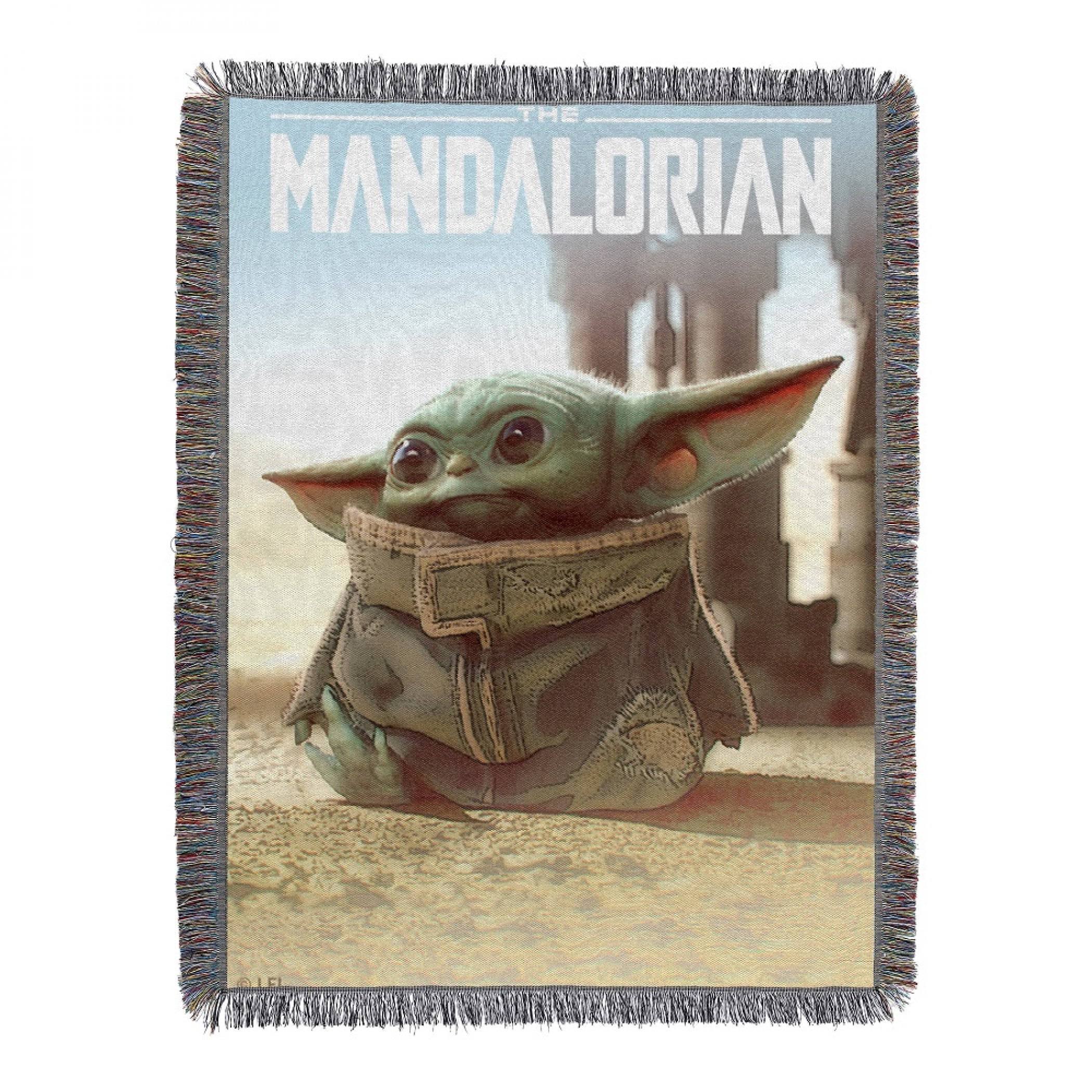 Star Wars The Child The Mandalorian, Woven Tapestry Throw Blanket, 48\