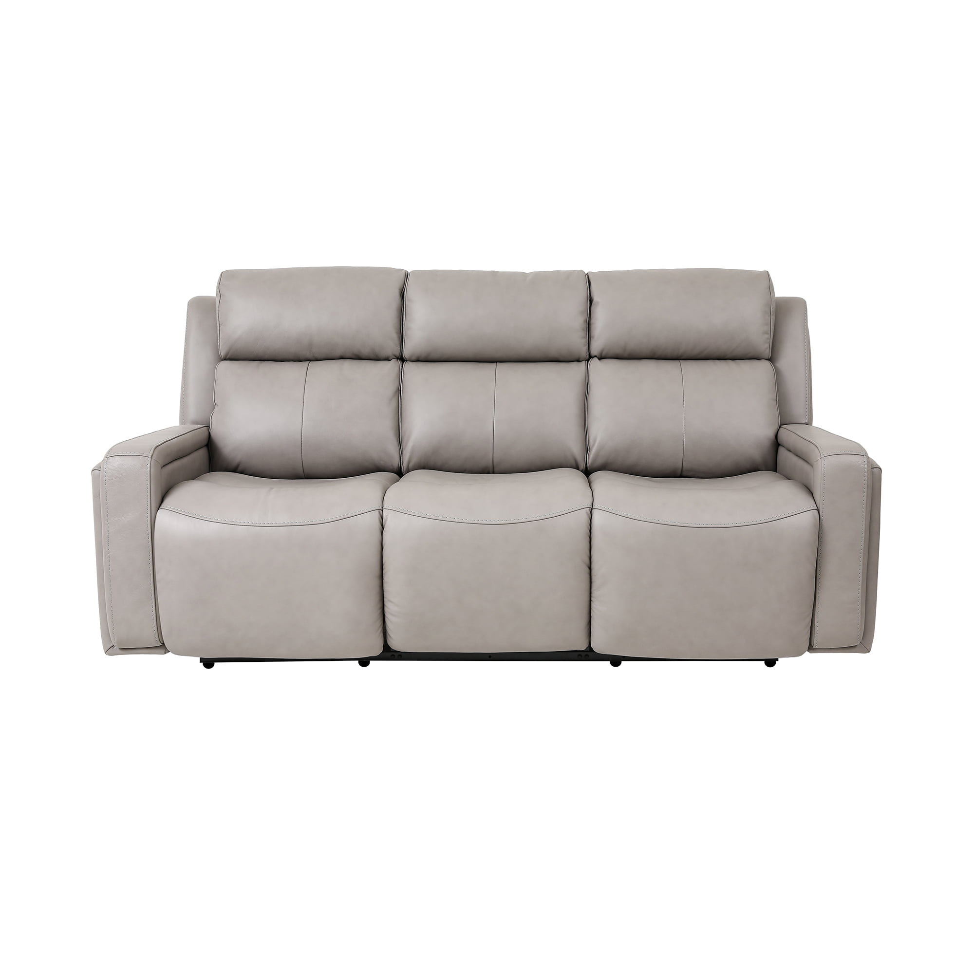 Claude Dual Power Headrest and Lumbar Support Reclining Sofa in Light