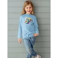thumbnail image 2 of Kids On A Rainbow Train Long Sleeve Toddler -Image by Shutterstock,  2 Toddler, 2 of 4