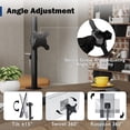 thumbnail image 3 of Support de Bureau pour Moniteur Simple pour Écrans, Supporte jusqu'à kg, avec Réglage Complet du Mouvement, Deux Options d'Installation et Gestion Intégrée des Câbles, 3 of 7