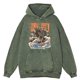 thumbnail image 3 of Sudadera con capucha estilo retro desgastado con diseño de fideos de sushi Ukiyo-I para hombre, ropa de calle de moda de gran tamaño, 100 % algodón, ropa informal holgada, 3 of 5