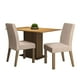 thumbnail image 1 of Juego de Comedor Madesa Manu Mesa Tablero de Madera con 2 Sillas Marrón/Imperial, 1 of 5
