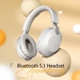 thumbnail image 6 of Bluetooth Headset Stereo Music External Folding Wireless Gaming Headphones with Microphone, 6 of 8