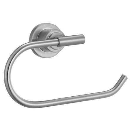 Design House Geneva Contemporary Bath Towel Ring, Satin Nickel