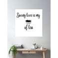thumbnail image 2 of Saving Lives Is My Cup Of Tea Poster Wall Art, Modern Wall Decor, 24x36 UNFRAMED, 2 of 3