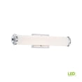 thumbnail image 3 of Designers Fountain Geneva Satin Platinum LED 24in Bathroom Vanity Light Fixture, LED68303-SP, 3 of 4