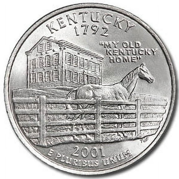 2001-D Kentucky State Quarter BU
