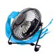 thumbnail image 5 of FELTECHELECTR Mini ventilador de mesa USB de 4 pulgadas, portátil, de alta velocidad, para dormitorio, oficina (negro), 5 of 7