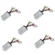 thumbnail image 1 of 5X Controlador Sin Escobillas de Bicicleta Eléctrica de 36 V 48 V 350 W Modo Dual de 6 Tubos para Bicicleta Eléctrica Velocidad de Scooter Parte Inteligente de Motor Dual, 1 of 5