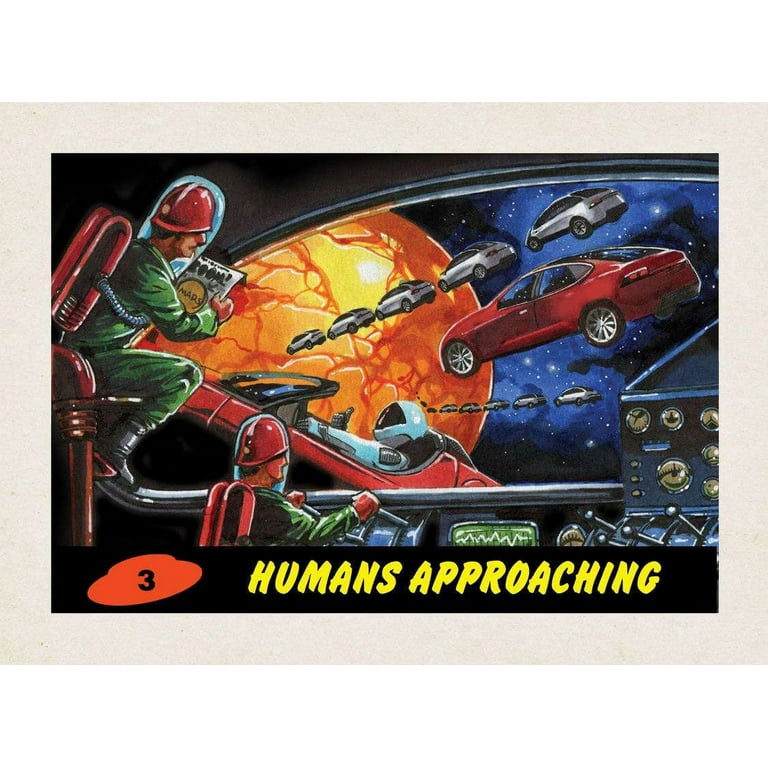 Topps Mars Attacks Invasion 2026 Trading Card Set, Print Run 1044