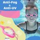 thumbnail image 4 of Gafas de natación para niños con correa elástica, sin fugas, antivaho, con ajuste rápido, de 3 a 14 años, 4 of 5