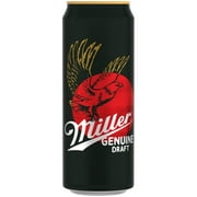 Miller Genuine Draft Beer, American Lager, 24 fl. oz. Beer Can, 4.6% ABV