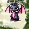 thumbnail image 5 of 1PC Dragon Acrylic Hanging Ornament Acrylic Christmas Ornament Festive Acrylic For Christmas Decoration (Color3), 5 of 8