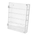 thumbnail image 1 of Yinanstore Display Case Holder Cabinet Acrylic 5 Rows Showcase Rack for Grandfathers Fathers Collector Gift Clear, 1 of 8