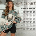 thumbnail image 7 of Yuyamidu Boho Floral Butterfly Women's Fashion Hoodie Sweatshirts Oversized Womens Novelty Sweatshirts with Pockets Loose Crewneck Pullover Casual Tops Long Sleeve Shirts Spring Fall Winter Clothes, 7 of 7
