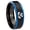 Black And Blue Step Edge, variant on Anchor Design Dome Gold Plated Tungsten Men Ring 10MM