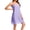 Purple, variant on Women Silk Cotton Camis Full Slips for Under Dresses Camisoles Slip Dress Chemise Petticoat