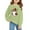 Light Green, variant on Ruyang Girls Halloween Sweatshirts Cute Graphic Crew Neck Pullover Tops Clothes Teen Kids Long Sleeve Fall Casual Sweatshirts