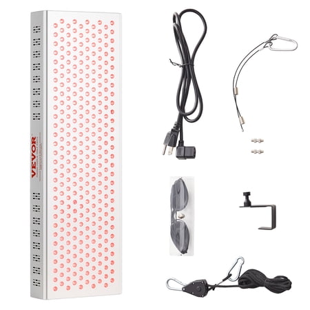 SKYSHALO Red LED Light Therapy Panel for Whole Body, Deep Red 660nm and Near Infrared 850nm LED Light Therapy Combo, for Face Body Skin Health, Improve Sleep, Pain Relief, Anti-Aging