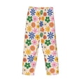 thumbnail image 6 of Balery Groovy Daisy Flowers print Men's Pajama Pants,Ultra Lightweight Pjs,Lounge Pant-Small, 6 of 9
