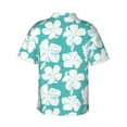 thumbnail image 3 of Fotbe Vintage Floral Hawaiian Shirt for Men Unisex Summer Beach Casual Short Sleeve Cotton Linen Button Down Shirts-XX-Large, 3 of 9